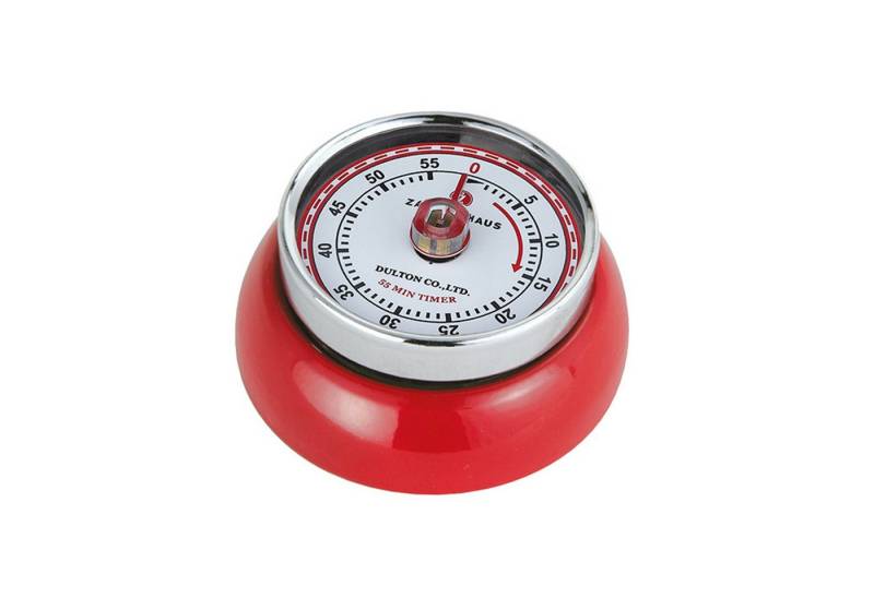 ZASSENHAUS Küchentimer Zassenhaus Küchentimer SPEED, Retro-Look Retro-Küchenuhr im 50er-Jahre-Design von ZASSENHAUS
