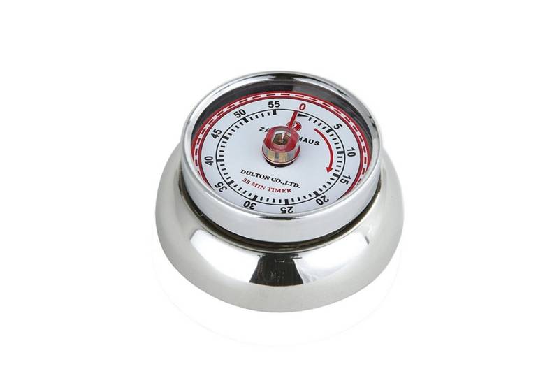 ZASSENHAUS Küchentimer Zassenhaus Küchentimer SPEED, Retro-Look Retro-Küchenuhr im 50er-Jahre-Design von ZASSENHAUS
