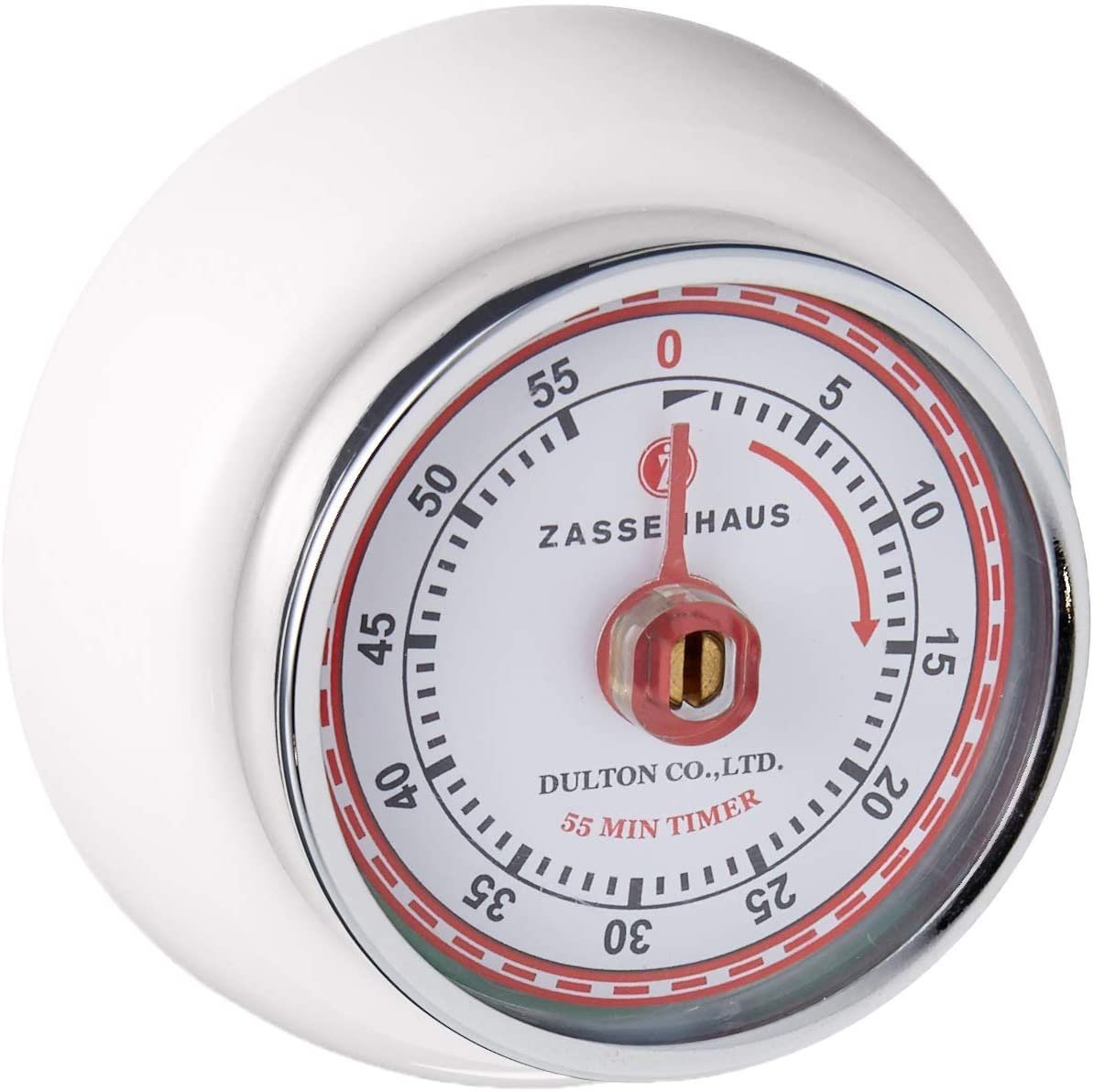 ZASSENHAUS Küchentimer Zassenhaus - Küchentimer magentisch Speed" weiß 072242 Eieruhr" von ZASSENHAUS