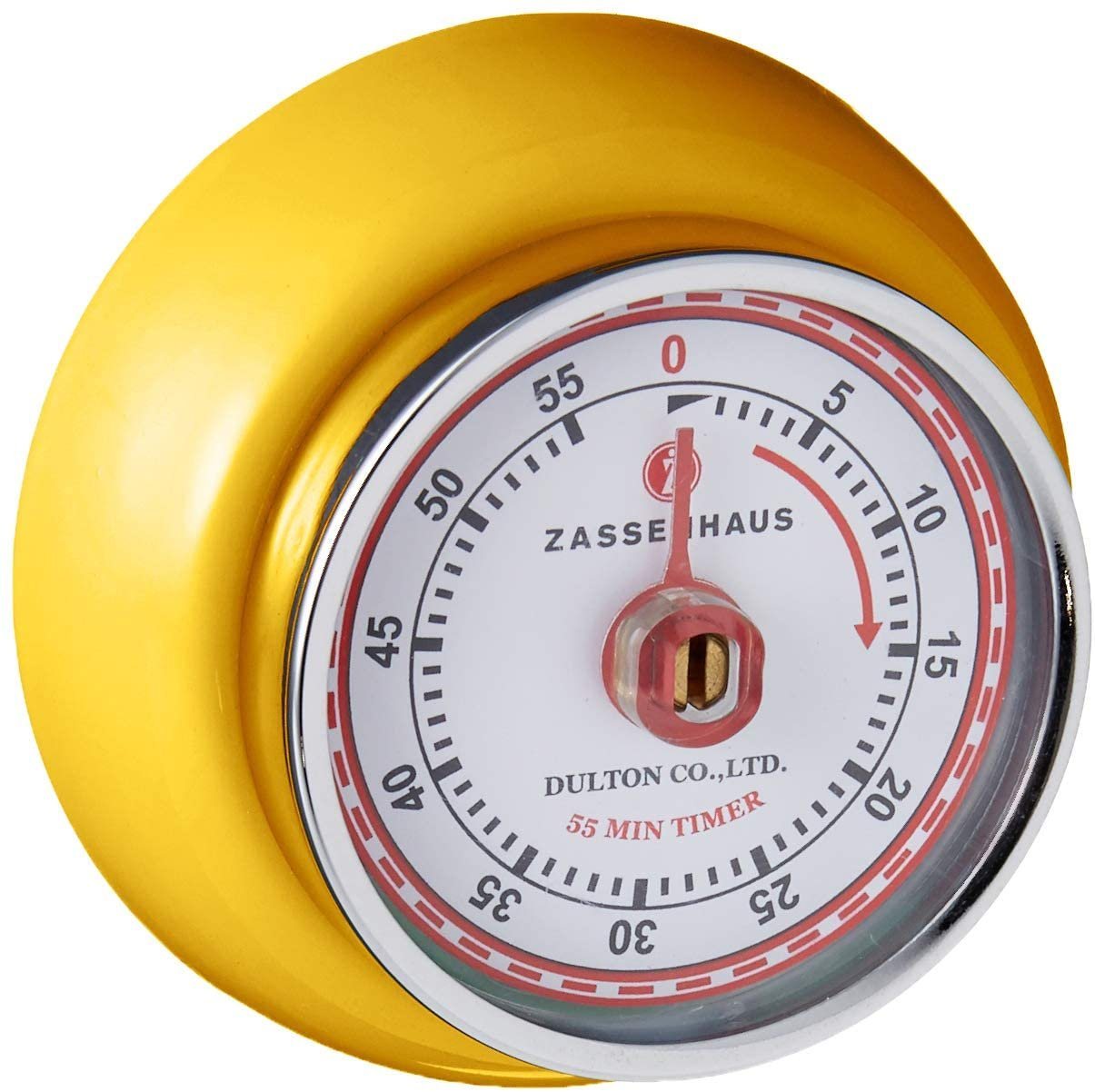 ZASSENHAUS Küchentimer Zassenhaus Küchentimer magnetisch Speed" gelb 072341 Eieruhr" von ZASSENHAUS