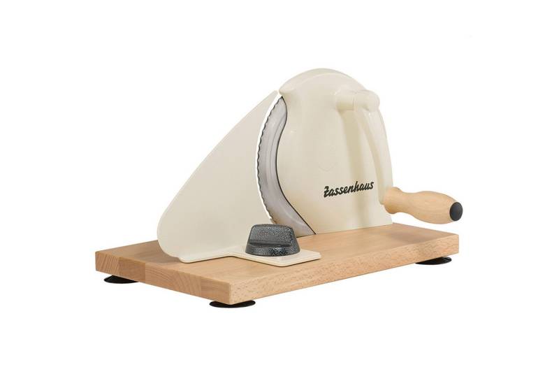 ZASSENHAUS Scheibenschneider Zassenhaus Brotschneidemaschine CLASSIC, creme 72082 ZASSENHAUS Scheibenschneider Zassenhaus Brotschneidemaschine CLASSIC, creme 72082 von ZASSENHAUS