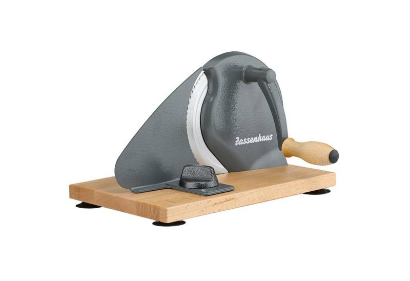 ZASSENHAUS Scheibenschneider Zassenhaus Brotschneidemaschine CLASSIC, grau 72099 ZASSENHAUS Scheibenschneider Zassenhaus Brotschneidemaschine CLASSIC, grau 72099 von ZASSENHAUS