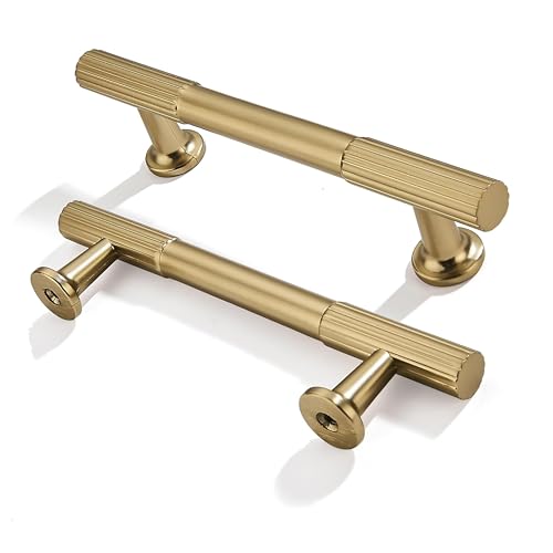ZAUYX Schrankgriffe in der Mitte, 10,2 cm, champagnerfarben, bronzefarben, robust, geeignet für Schubladen, Kommoden, Griffe, Küchen, Badezimmerschränke, 2 Stück ZAUYX Schrankgriffe in der Mitte, 10,2 cm, champagnerfarben, bronzefarben, robust, geeignet für Schubladen, Kommoden, Griffe, Küchen, Badezimmerschränke, 2 Stück von ZAUYX