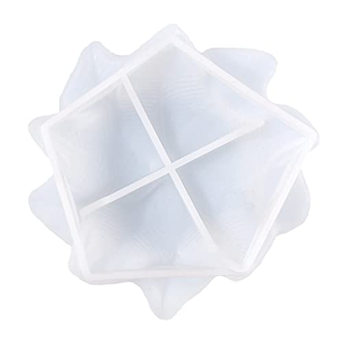 ZAW Obstschale Blattplatte Epoxidharzformfrucht Süßigkeiten Organizernut Lagerschale Silikonform Obststand (Color : 2SS310421) von ZAW