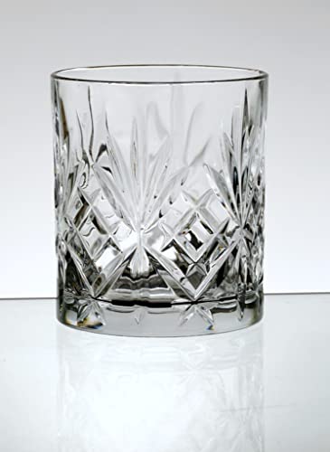 ZAW Set 6 Kristall Whiskygläser Kristallgläser Wassergläser Whisky Bleikristall 24% Tumbler von ZAW
