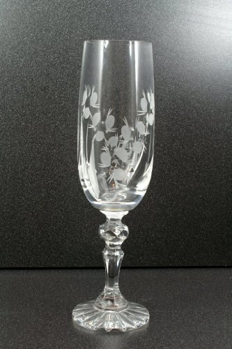 ZAW Set 6 Sektgläser Kristall Kristallgläser Champagner Prosecco Bleikristall 24% Sektglas von ZAW