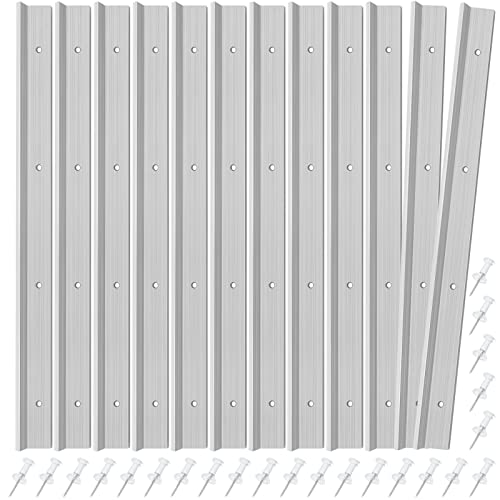 ZAWAGIIK Layout-Block-System für Buntglasscheiben, 15,2 cm, 12 Stück, Layout-Block-System für Buntglas-Zubehör und Werkzeuge, mit 50 Reißzwecken für Buntglasherstellung, Handwerk von ZAWAGIIK