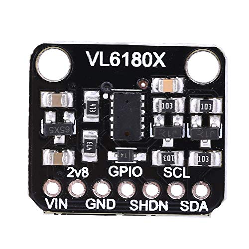 VL6180X -Sensormodul für, Schnelle und Genaue Entfernung, Kleine Größe mit I2C -Schnittstelle, Integriertes Optisches Modul mit 2 Programmierbarem GPIO, Ideal für Robotikprojekte von ZAWELIYO