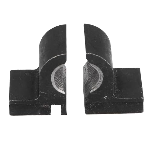 ZAWELIYO 2 Stück Halbmuttern, Metrische Leitspindelmutter, 16 Mm, 2,0 Mm Steigung, 45 Stahl, für 0618 CJ18 CJ0618A 7 X 12 7 X 14 0618-3B Mini-Drehmaschinen von ZAWELIYO