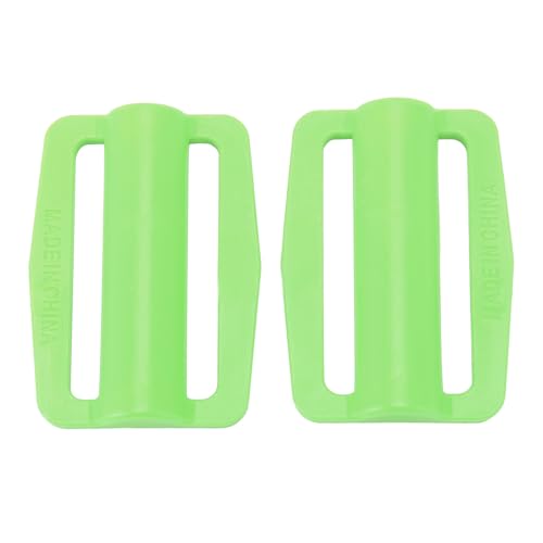 ZAWELIYO 2pcs Tauchgewichte Plastikstahlstahl -Tauchgürtel -Schnalle Zum Tauchen Speerfischen mit Schnalle Glattes Finish -Erosion (Grün) von ZAWELIYO