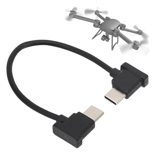 ZAWELIYO Datenübertragungskabel, Tragbares Ladekabel | 15 cm | Typ C auf Typ C | Leichtgewicht & Multifunktionen | Ideal für DJI Mavic Air 2 / Mini 2 Drohne von ZAWELIYO