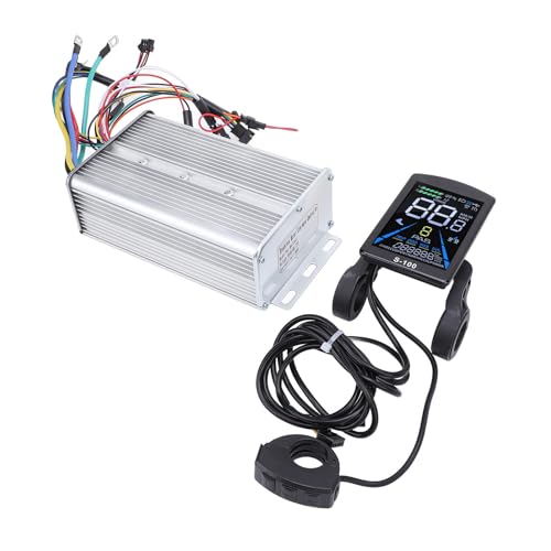 ZAWELIYO Electric Bike Controller Kit Leistungsstarke 60A Sinus Wave 3 Mode Controller LCD -Farbbildschirm Display für Mountainbike -Umwandlung von ZAWELIYO