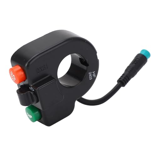 ZAWELIYO Hornlicht -Blinkerschalter für M4 M4 Pro Elektrische Scooter 5 -Pin -Wasseranschluss 3 in 1 Lenkerschalter mit ABS -Material für 10 -Zoll - von ZAWELIYO