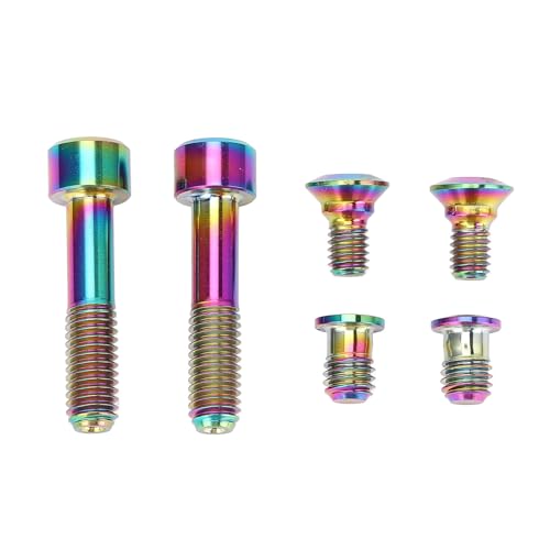 ZAWELIYO Mountain Cycling Legierungschrauben Kit Vibrationen Absorptionsschieber Verbesserung der Steuerung GX X01 XX1 Eagle Leichtes Stabiles Ti -Legierter von ZAWELIYO