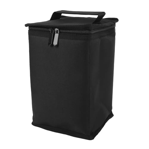 ZAWELIYO Oxford Stoff Kraftstoffzylinderbeutel Oxford Stoffgaskanister Aufbewahrungstasche Dicker Wasserstaub -Proof für Camping Bierflaschen Außenausrüstung (Schwarz) von ZAWELIYO