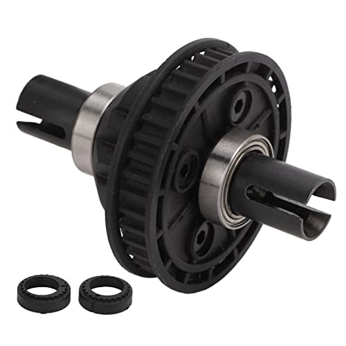Zaweliyo 38T Belt Drive Differential mit Lager für RC -Auto, Verbesserung der Automobilleistung, Einfacher und Demontage, Schwarze Farbe für S XIS CS D4 D5 10 RC Cars von ZAWELIYO