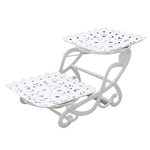 ZAYRAY 2 Etagen Kuchen Dessert Halter Cupcake GebäCk Tablett Halter SüßIgkeiten Buffet Halter Hochzeit Verwendung EIN Quadrat ZAYRAY 2 Etagen Kuchen Dessert Halter Cupcake GebäCk Tablett Halter SüßIgkeiten Buffet Halter Hochzeit Verwendung EIN Quadrat von ZAYRAY