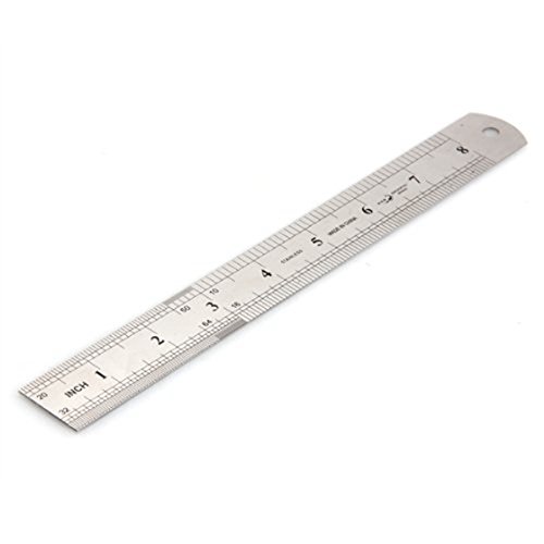 ZAYRAY Metall Massstab Edelstahl Lineal Stahllineal 20cm 8 Inch nagelneu ZAYRAY Metall Massstab Edelstahl Lineal Stahllineal 20cm 8 Inch nagelneu von ZAYRAY