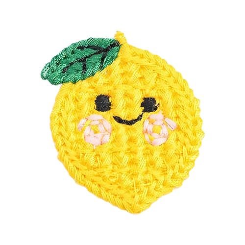 ZAZUZU 30 Stück 3–4 cm handgemachte Häkelapplikationen gehäkelte Obstaufnäher kleine Stickapplikationen zum Aufbügeln für Kleidung ZAZUZU 30 Stück 3–4 cm handgemachte Häkelapplikationen gehäkelte Obstaufnäher kleine Stickapplikationen zum Aufbügeln für Kleidung von ZAZUZU