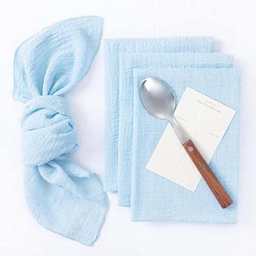 ZAZUZU 42 * 42CM 20/40/60/100 PCS Smoky Gray Gauze Cloth Napkins Cotton Linen Napkins Tea Towel for Everyday Use Christmas Wedding Table Decor ZAZUZU 42 * 42CM 20/40/60/100 PCS Smoky Gray Gauze Cloth Napkins Cotton Linen Napkins Tea Towel for Everyday Use Christmas Wedding Table Decor von ZAZUZU