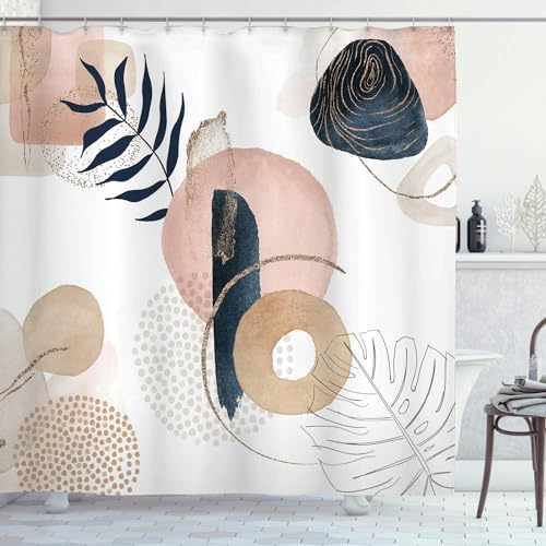 ZAZUZU 80-180CM Breite * 180/200CM Tropfen Blume Pflanze Polyester Duschvorhänge Schimmelbeständiger wasserdichter Duschvorhang mit Haken ZAZUZU 80-180CM Breite * 180/200CM Tropfen Blume Pflanze Polyester Duschvorhänge Schimmelbeständiger wasserdichter Duschvorhang mit Haken von ZAZUZU