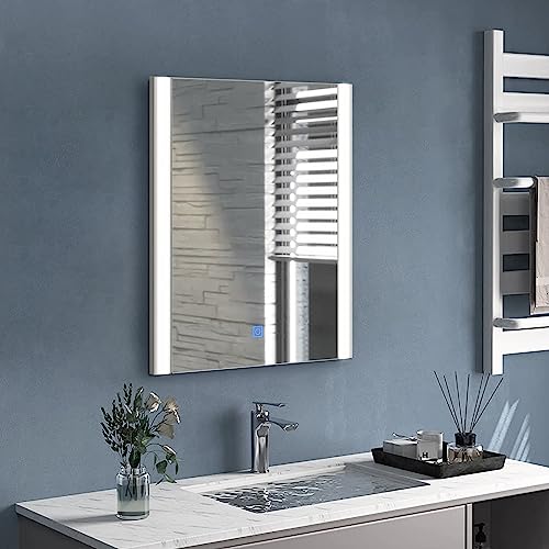 ZBAOLTO Badspiegel mit Beleuchtung,Badezimmerspiegel mit Beleuchtung, für Badezimmer,Touch-Schalter 3 einstellbare Farben,Modern Möbel Spiegel, 40x50x3cm ZBAOLTO Badspiegel mit Beleuchtung,Badezimmerspiegel mit Beleuchtung, für Badezimmer,Touch-Schalter 3 einstellbare Farben,Modern Möbel Spiegel, 40x50x3cm von ZBAOLTO