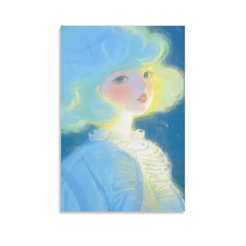 ZBBZJYHH Anmutige Eleganz, lebendiger Kunstdruck für Wanddekoration, modernes künstlerisches Wandbild, hängende Dekoration, Poster, 30 x 45 cm von ZBBZJYHH