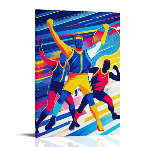ZBBZJYHH Sport-Poster, Wandkunstdruck, modernes künstlerisches Wandbild, hängendes Dekor-Poster, 20 x 30 cm von ZBBZJYHH