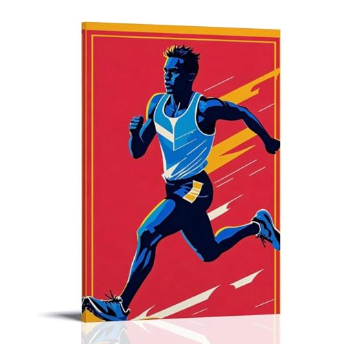 ZBBZJYHH Sportposter für Sportler, Wanddekoration, Poster, modernes künstlerisches Wandbild, hängendes Dekor-Poster, 30 x 45 cm von ZBBZJYHH