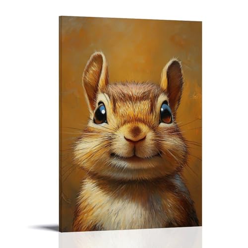 ZBBZJYHH Tierposter eines kleinen Hamsters mit braunem Fell und zwei blauen Augen, modernes künstlerisches Wandbild, Hängedekoration, Poster, 40 x 60 cm ZBBZJYHH Tierposter eines kleinen Hamsters mit braunem Fell und zwei blauen Augen, modernes künstlerisches Wandbild, Hängedekoration, Poster, 40 x 60 cm von ZBBZJYHH