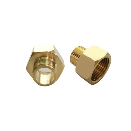 1/8" 1/4" 3/8" 1/2" männlich auf weiblich Gewinde Messing weiblich Reduzierbuchse Kupplung Gas Luft Kraftstoffwasser Schlauchverbinder 1 Stück (1-4 TO M20X1.5) von ZBFGEPLV