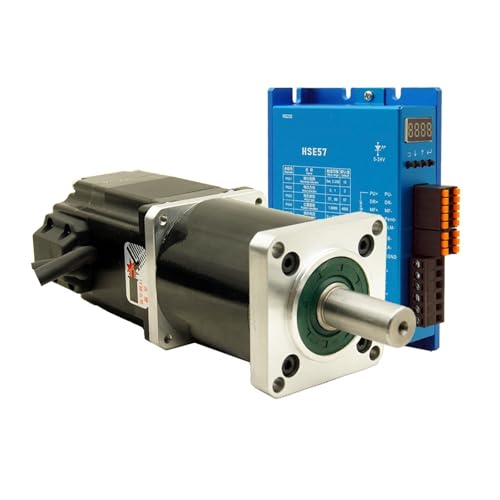 24 2,1 Nm Planetengetriebe Closed Loop Schrittmotor und Treiber Kit 60HSEPG65 + HSE57 Easy Servo Reducer 1 Stück(Ratio 100 to 1) von ZBFGEPLV