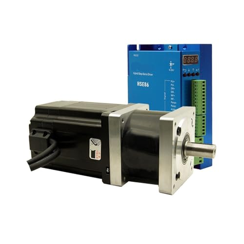 34,5 N.m Planetengetriebe-Schrittmotor mit geschlossenem Regelkreis 86HSEPG80 und Hybrid-Servotreiber HSE86 2-Phasen-Reduzierstück CNC-Kit 1 Stück(Ratio 4 to 1) von ZBFGEPLV
