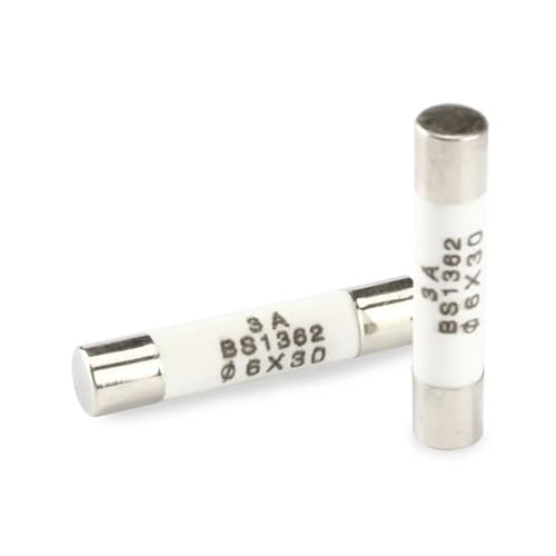 6 * 30mm Schnelle Keramik Sicherungen Kit Sortiment 250V 3A 5A 10A 6x30mm AMP Sicherung Rohr 10Pcs(10Pcs 5A) von ZBFGEPLV