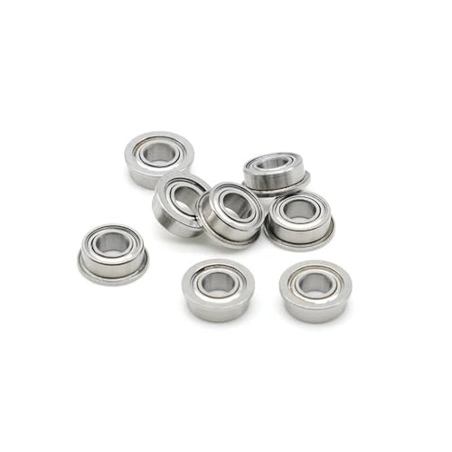 MF105ZZ Flanschlager 5x10x4mm Miniatur Flansch MF105 Z ZZ Kugellager 10St von ZBFGEPLV