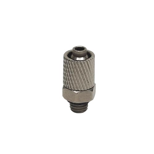 Miniatur-Armaturen M-3H-4 M-4HL-4 Außengewinde M3 M4 M5 M6 Rohr 4 6mm Pneumatisches Rohr Luftschlauch Schnellspann-befestigung Mini Connecto 1St(M-5-HL-4) von ZBFGEPLV