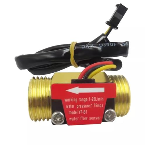 Wasser Heizung Wand-gehängt Kessel Kupfer Durchflussmesser Wasser Flow Sensor 1Pcs(YF-B1) von ZBFGEPLV