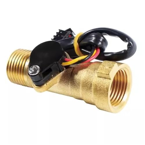Wasser Heizung Wand-gehängt Kessel Kupfer Durchflussmesser Wasser Flow Sensor 1Pcs(YF-B8) von ZBFGEPLV