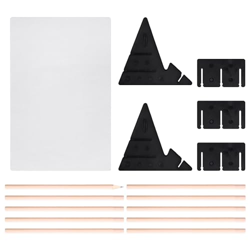 ZBHDEYG 1 Stück 9-Zoll-Zeichenbrett, 10 Bleistifte, Zeichenbrett, Zeichenprojektor, optisches Zeichenbrett, tragbares Zeichenbrett, 3D-Zeichenbrett für Kinder, optisches transparentes Zeichenbrett ZBHDEYG 1 Stück 9-Zoll-Zeichenbrett, 10 Bleistifte, Zeichenbrett, Zeichenprojektor, optisches Zeichenbrett, tragbares Zeichenbrett, 3D-Zeichenbrett für Kinder, optisches transparentes Zeichenbrett von ZBHDEYG