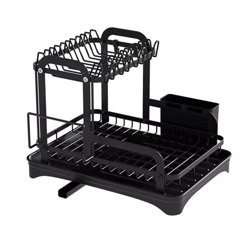 2 Ebenen Schüssel Rack Sparsparende Designs Für Die Küchenarbeitsplatte Mit Tropfenlagerblättern Und Robuster Eisenkonstruktion 2 Ebenen Schüssel Rack Sparsparende Designs Für Die Küchenarbeitsplatte Mit Tropfenlagerblättern Und Robuster Eisenkonstruktion von ZBIianxer