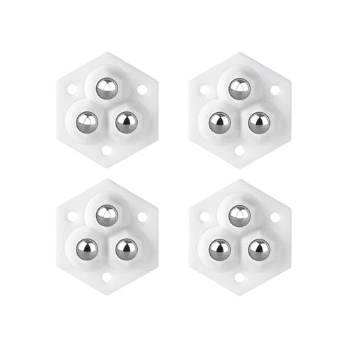 4PCS Selbstklebende Möbelgeräte 360 ​​Schwebungen Universals Wheel Appliance Slider Für Küchengeräte Leicht Instal von ZBIianxer