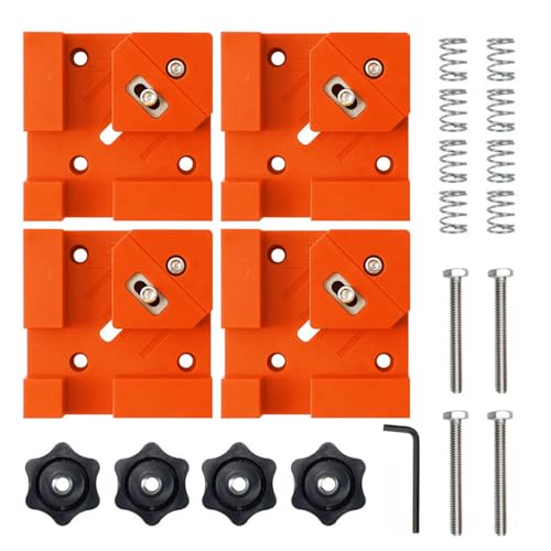 4pcs Ergonomische Holzklemm Werkzeugkastenverbindung Klemmsystem von ZBIianxer