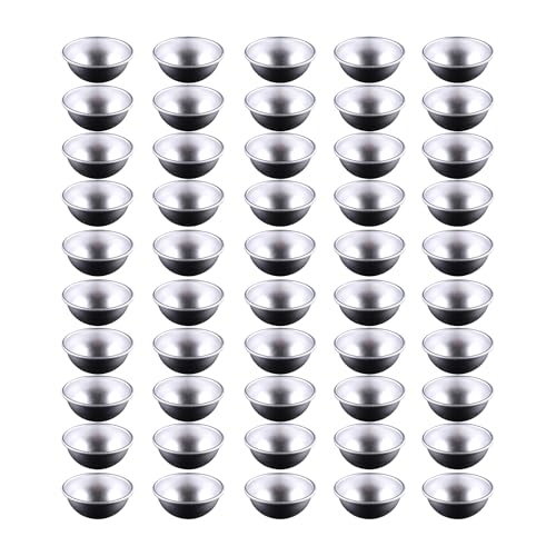 50pieces Halbkreisförmige Kuchenpfannen Set Aluminium Backformen Für Professionelle Dessert Präsentation Metallpudding Backwaren 50pieces Halbkreisförmige Kuchenpfannen Set Aluminium Backformen Für Professionelle Dessert Präsentation Metallpudding Backwaren von ZBIianxer