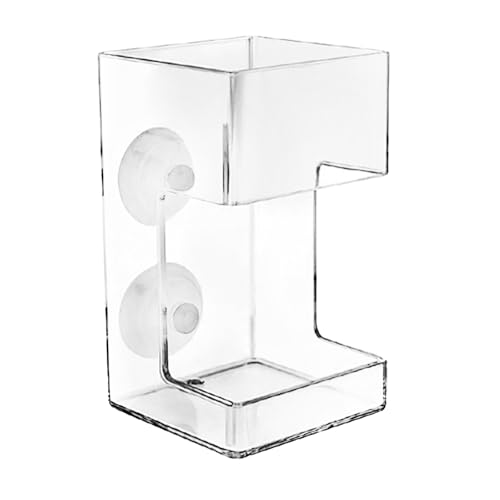Floating Fish Feeder Cup Für Aquarien Fischfutter Feeder Verstellbare Saugnäurebecher Um Wasser Saubere Fischtanks Lebensmittelspender Zu Halten von ZBIianxer