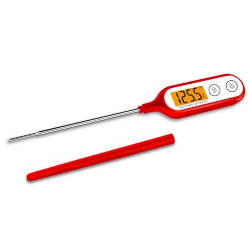 Küchenthermometer Für Digitale Lebensmittel Für Eine Genaue Temperaturmessung Beim Kochen Und Backen Mit Einfach Zu Lesen Zu Lesen LCD Display von ZBIianxer