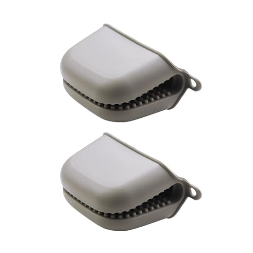 Nonslip Siliconhalter Clip Silikon Handhalter Isoliert Handclip Flexible Handhabung Werkzeug Silikontextur Zum Backen von ZBIianxer