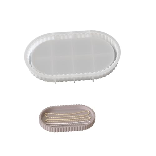 Ovale Aschenbecherhandwerksprojekte Silikonform Tragbarer Ovaler Gestreifte Epoxidform Zum Handwerk Von Schmuck Und Heimkern Ovale Aschenbecherhandwerksprojekte Silikonform Tragbarer Ovaler Gestreifte Epoxidform Zum Handwerk Von Schmuck Und Heimkern von ZBIianxer