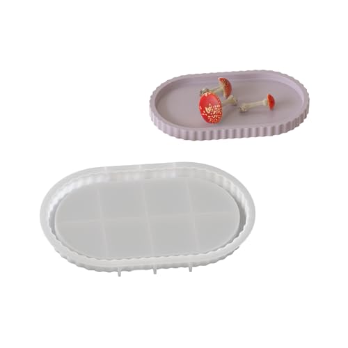Ovale Aschenbecherhandwerksprojekte Silikonform Tragbarer Ovaler Gestreifte Epoxidform Zum Handwerk Von Schmuck Und Heimkern Ovale Aschenbecherhandwerksprojekte Silikonform Tragbarer Ovaler Gestreifte Epoxidform Zum Handwerk Von Schmuck Und Heimkern von ZBIianxer