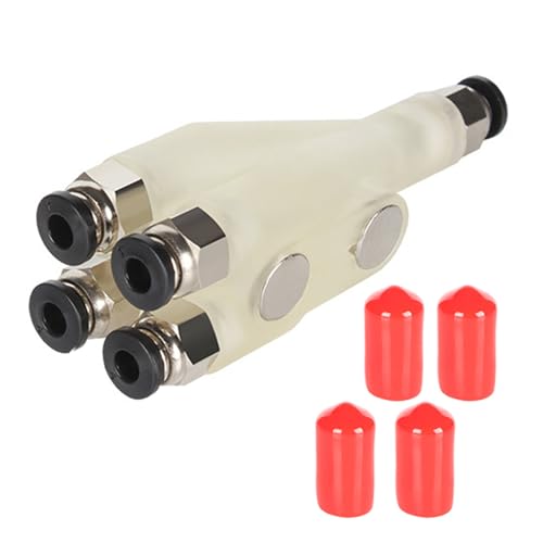 ZBIianxer 4-in-1-Filament Feed Anschluss Filament Feed Verbindung Für X1C 3D Druck Klares Harz Nahtlos von ZBIianxer