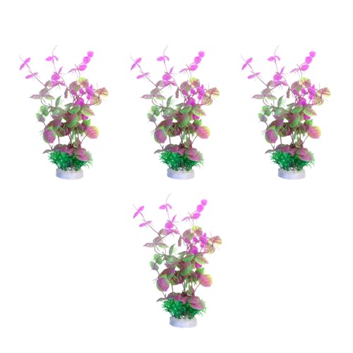 ZBIianxer 4pcs Realistische Pflanzenfischtank Dekoration Künstliche Grüne Pflanze Mit Basis Für Hausgebrauch Aquarien Landschaftszubehör Aquarien Dekoration ZBIianxer 4pcs Realistische Pflanzenfischtank Dekoration Künstliche Grüne Pflanze Mit Basis Für Hausgebrauch Aquarien Landschaftszubehör Aquarien Dekoration von ZBIianxer